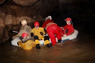 Cavers struggle with floods